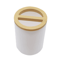 Portacepillo diente plastico bamboo