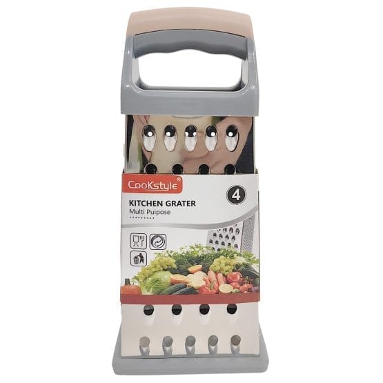 Rallador 4 lados acero inoxidable