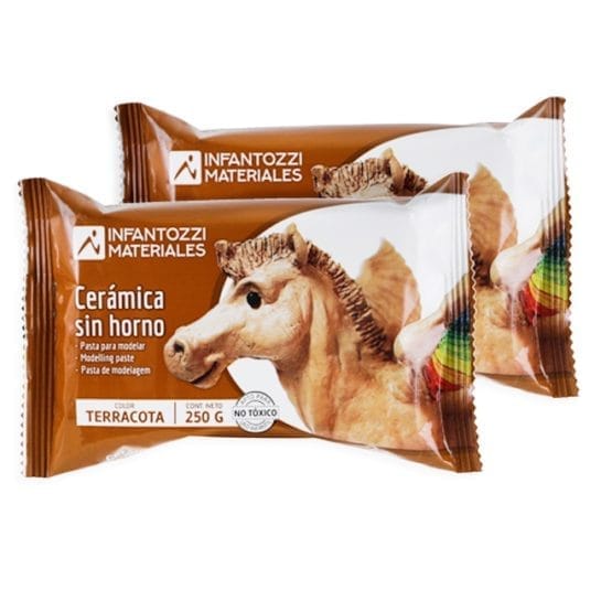 Ceramica terracota 250g infantozzi