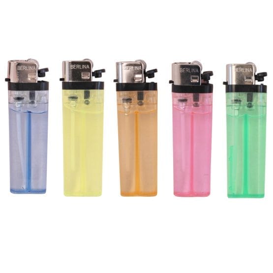 Encendedor transparente