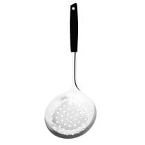 Espumadera acero inoxidable mango negro