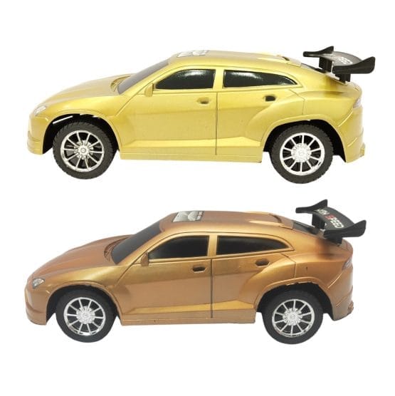 Auto con aleron en bolsa