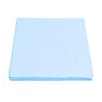 Servilleta doble lisa celeste x20