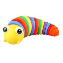 Amansaloco gusano articulado grande 17x5cm