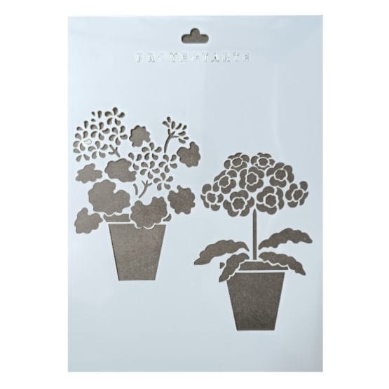 Stencil plantas