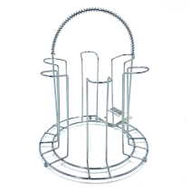 Escurridor de metal 6 vasos sin bandeja