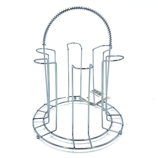 Escurridor de metal 6 vasos sin bandeja