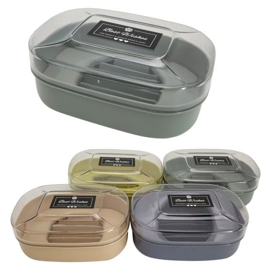 Jabonera plastica jabon con rejilla