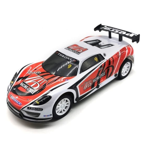 Auto con aleron en burbuja