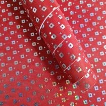 Goma eva holografica roja hq 001