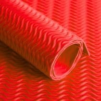 Goma eva ondulada roja wav 002
