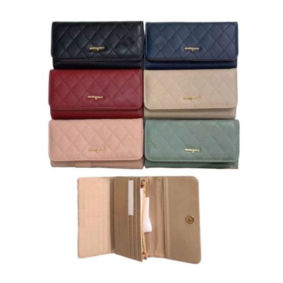 Billetera de dama varios colores