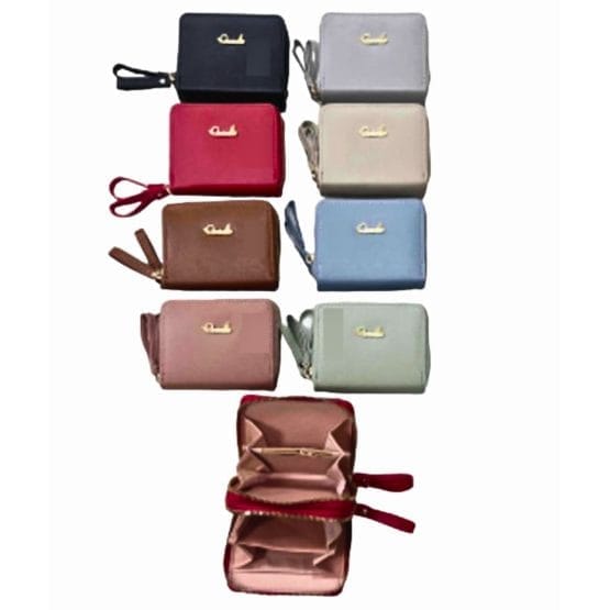 Monedero con doble cierre