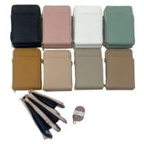 Billetera con tres divisiones