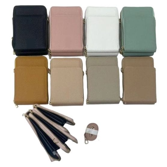 Billetera con tres divisiones