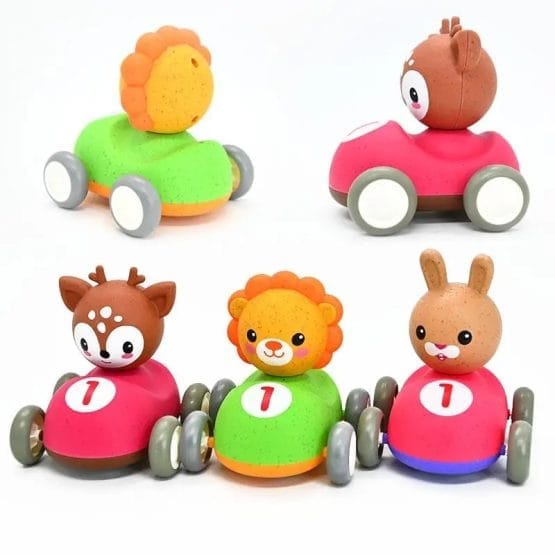 Auto con animalito chiquito