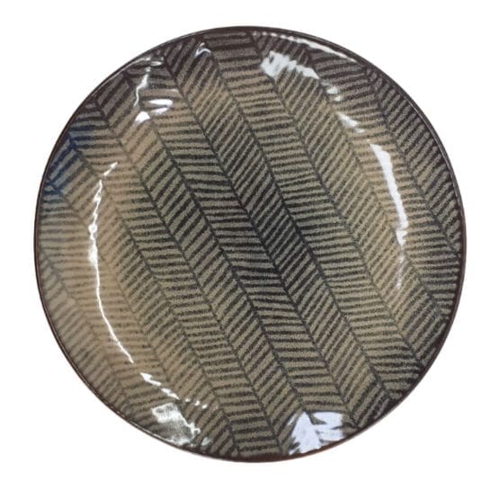 Plato llano de ceramica 26cm