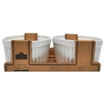 Ramequin de ceramica x2 9.5x6cm