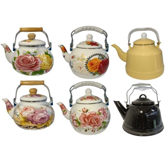 Caldera esmaltada 2.5 litros varios modelos