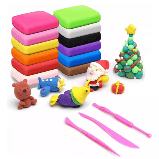 Foamy moldeable 12 colores grande