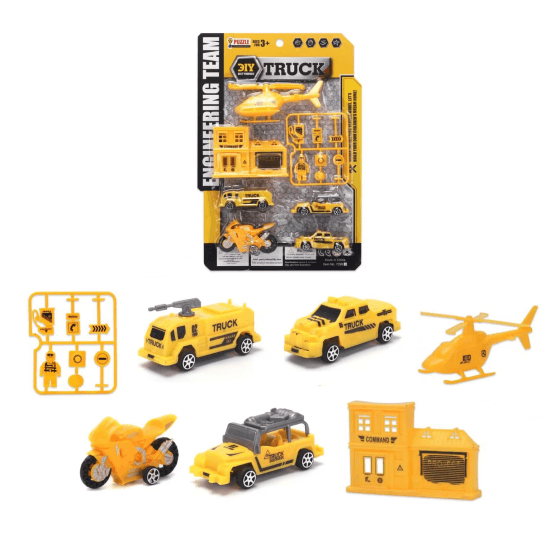 Vehiculos de construccion x5 con accesorios