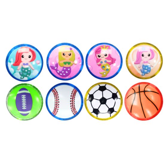 Yoyo con luz sirenas y deportes