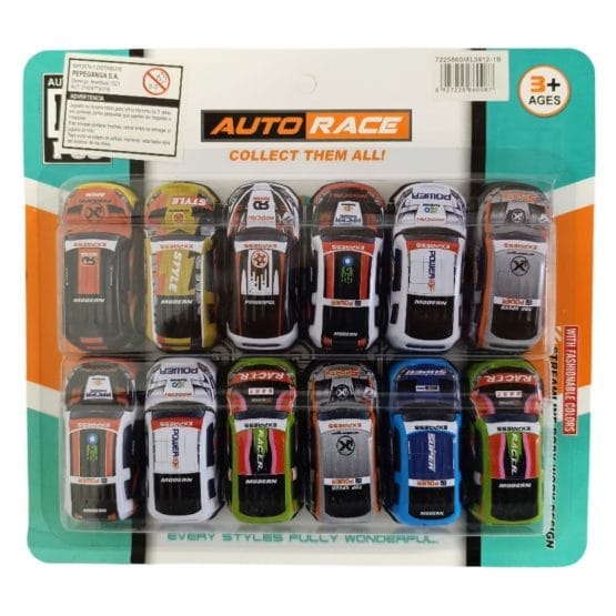 Auto metal x12 en blister