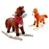 Caballito mecedor con musica y luz