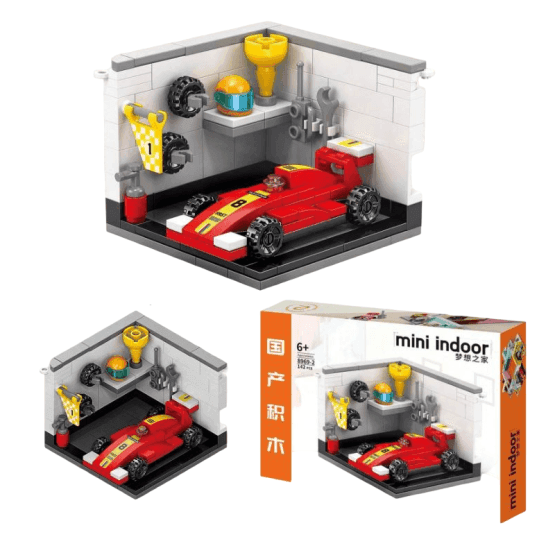 Bloques 142 piezas auto deportivo