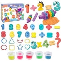 Juego set de masas numeros y geometria