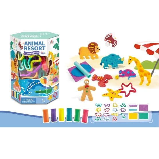 Juego set de masas zoo