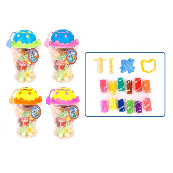 Juego set de masas copa helado