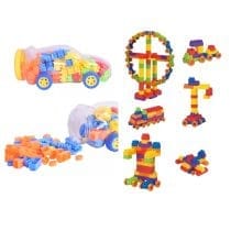 Bloques ladrillitos 140 piezas auto