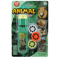 Proyector linterna con discos