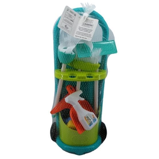 Set limpieza carrito con 10 accesorios