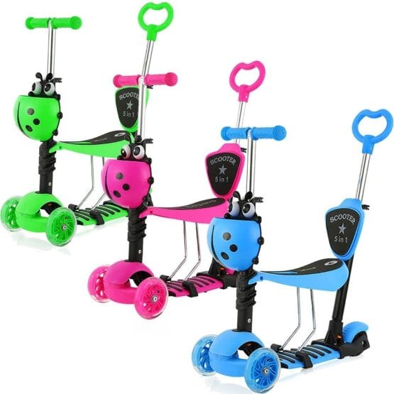 Monopatin mariquita con asiento