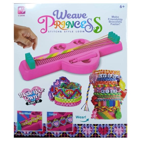 Set para armar pulseras con hilos