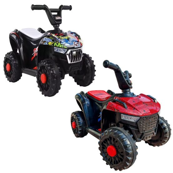 Cuatriciclo a bateria con diseños