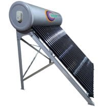 Tanque solar no presurizado 130 lts. con accesorios