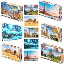 Puzzle 500 piezas ciudades y paisajes