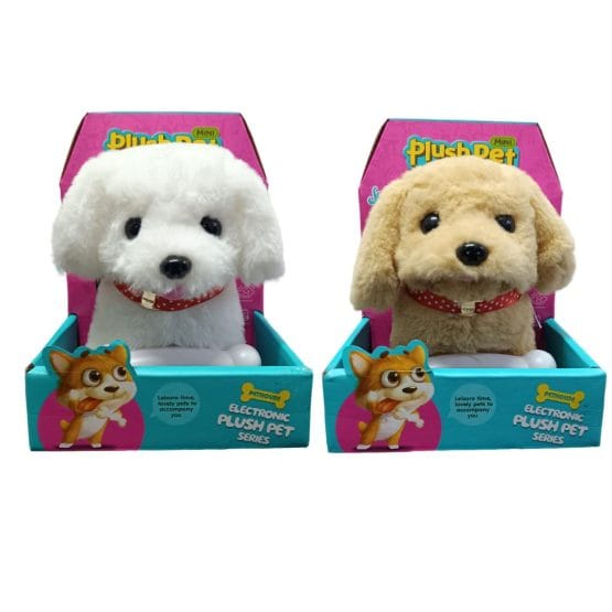 Perrito que camina con sonido