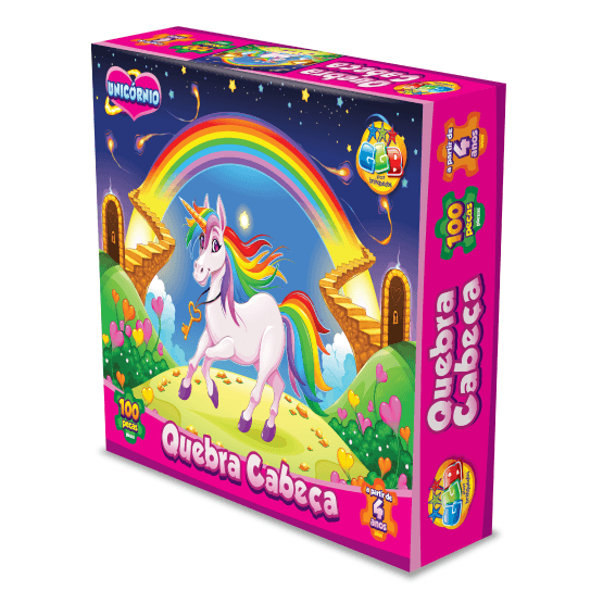 Puzzle 100 piezas unicornio