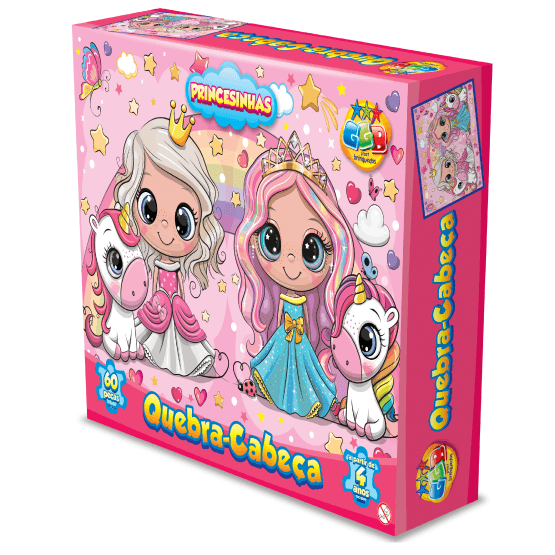Puzzle 60 piezas princesas