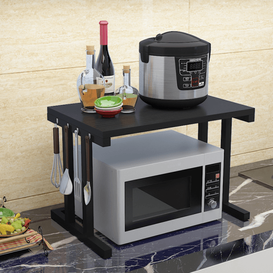 Organizador de metal microondas