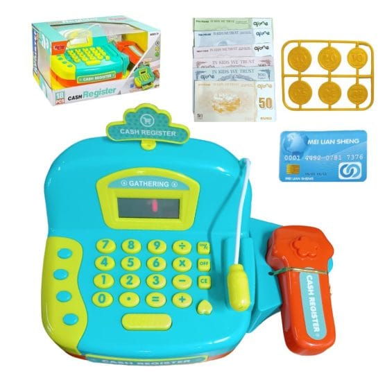 Caja registradora a pila