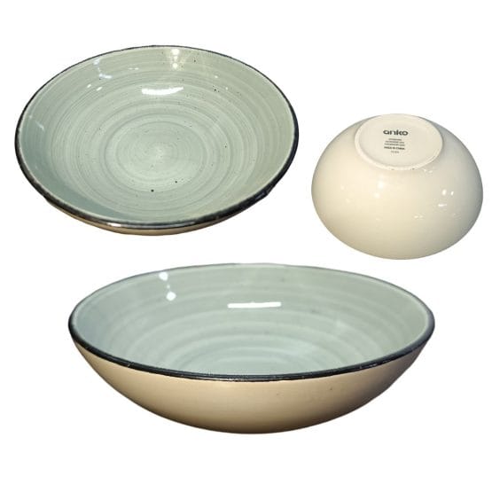 Bowl de ceramica diseño interior color