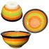 Bowl de ceramica grande diseño rayas
