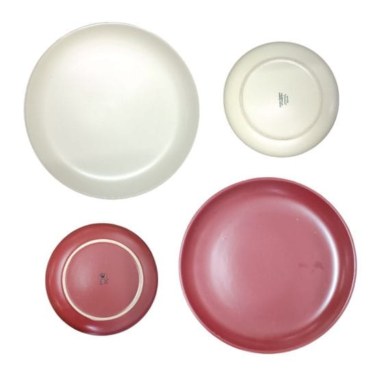 Plato llano de ceramica varios diseños