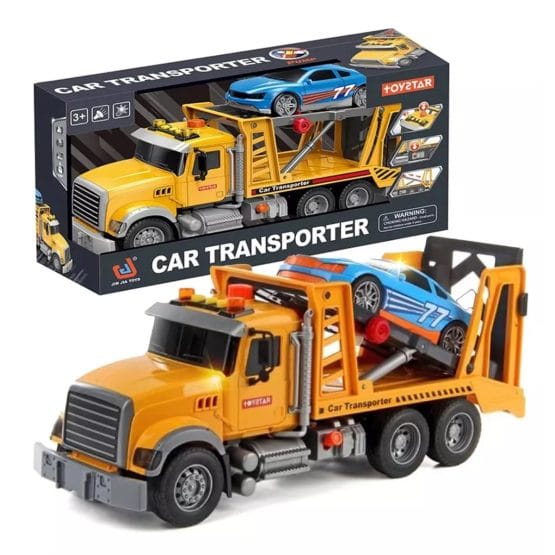 Camion con elevador de auto con sonido