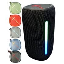 Parlante bluetooth con linea led